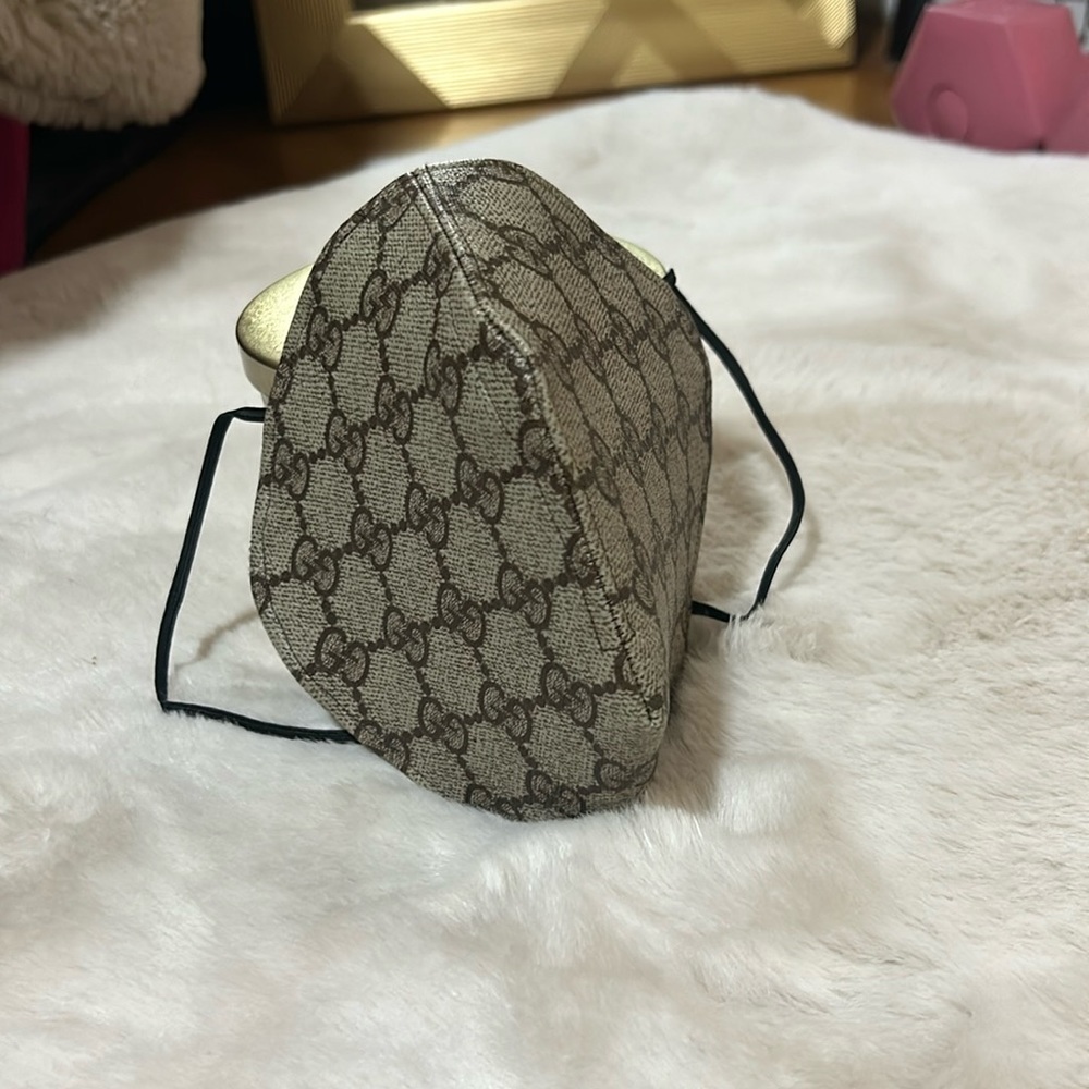 Custom Hand Made Gucci Face Mask